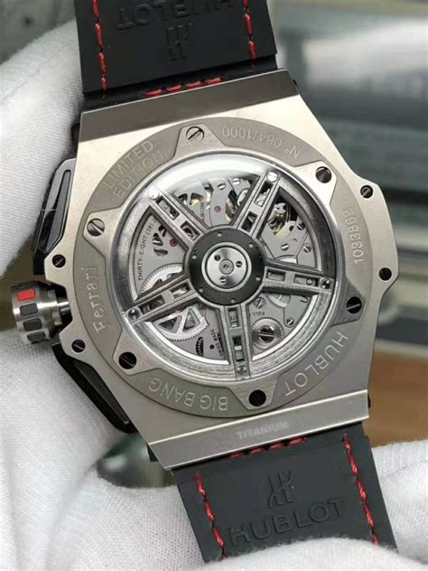 Spotlight Hublot Big Bang Ferrari Titanium Carbon – When two 